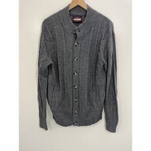 Academia Grandpa Normcore Quiet Luxury Minimalist Cardigan M Rockabilly Retro